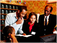 Checking DB Report @ Nyala Hotel